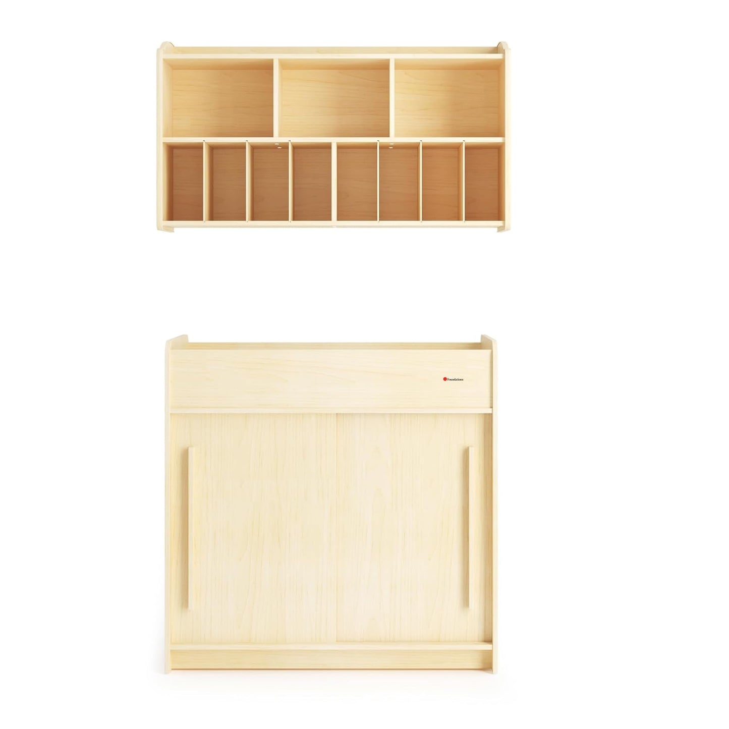 SafeGlide Changing Table and Wall Organizer 2-Piece Set