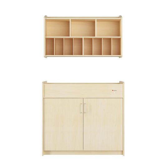 SafeSwing Changing Table and Wall Organizer 2-Piece Set