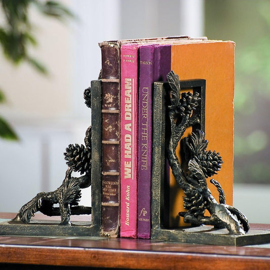 SPI Pinecone Bookends Pair