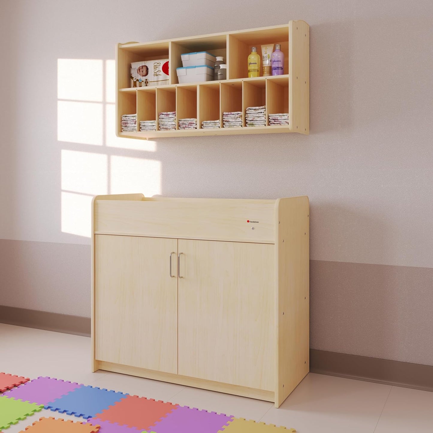 SafeSwing Changing Table and Wall Organizer 2-Piece Set